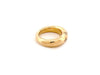 Bague 53 bague CHAUMET jonc etoile gm 52 4 diamants 0.12ct or jaune 18k 7.3gr 58 Facettes 265231