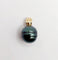 Pendentif Pendentif vintage or 18k perle de culture baroque de tahiti 58 Facettes A06363