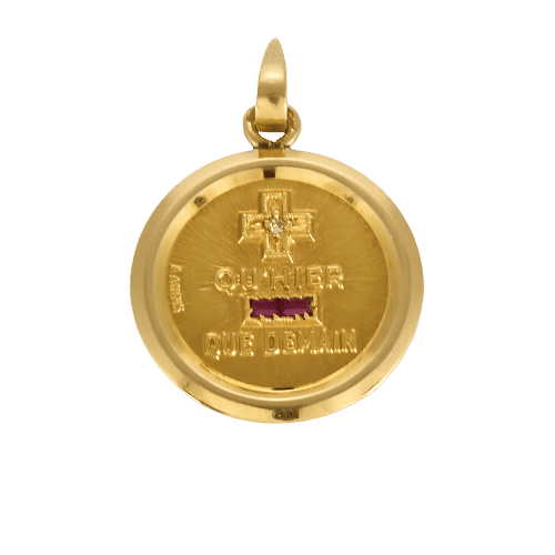 Augis Pendant en Or jaune 18k