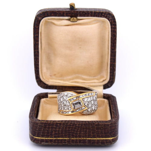 Bague 55 DAMIANI - Bague en or avec diamants 58 Facettes