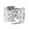 Bague 53 Bague Or blanc Diamant 58 Facettes 3803324CN
