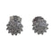 Boucles d'oreilles Boucles d'oreilles en or blanc 18 carats et diamants 58 Facettes PE551