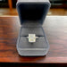 Ring 49.5 Cushion Diamond Solitaire Ring of 7,02cts 58 Facettes A 7617