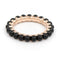 Bague 53 Ginette NY Bague Alliance Maria Or rose Onyx 58 Facettes 2246420CN