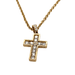 Pendentif Cartier - Pendentif Croix avec diamants 58 Facettes 1.0000392/1