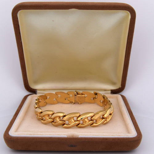 Bracelet vintage en or jaune