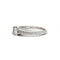 Bague 54 Bague - Or blanc et diamants 58 Facettes 1099