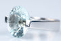Bague 52 Bague Or blanc 12.69ct Aigue-marine 58 Facettes BGDTSOC379-107