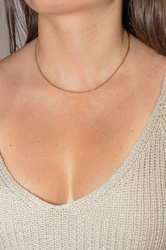 Collier Collier Or jaune 58 Facettes 4033212CN