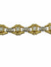 Bracelet Bracelet rétro deux ors avec diamants certifié HRD 58 Facettes