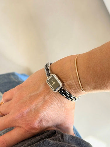 Montre Montre CHANEL Première Céramique noire 58 Facettes WC-2025-1937