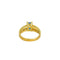 Bague 54 Bague en or jaune, saphir et diamants 58 Facettes