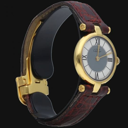 Montre Cartier Montre Must De Cartier Vermeil 58 Facettes MT41239