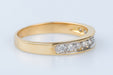 Ring 50 18k yellow gold ring 58 Facettes ALLDCC867