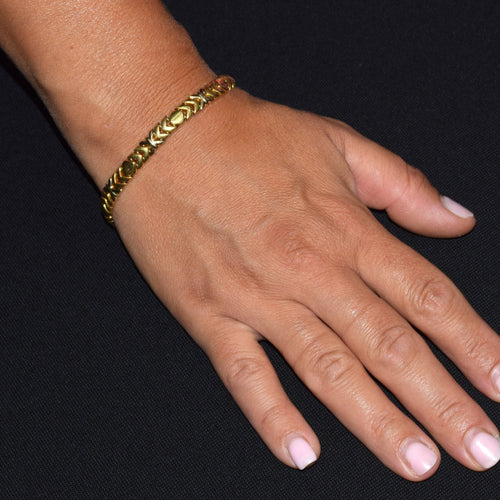 Bracelet vintage en or jaune