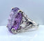 Bague 60 DIOR - Bague or blanc, grand modèle MISS DIOR, améthyste et diamants 58 Facettes AB638
