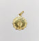 Pendentif Petite médaille religieuse antique or jaune Vierge Marie (circa 1900) 58 Facettes A05912