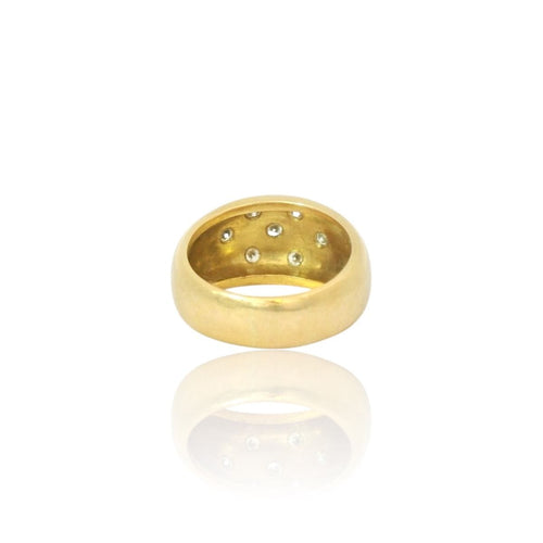 Bague 54 Bague or jaune & diamants 58 Facettes