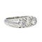 Bague 54 Bague Or blanc Diamant 58 Facettes 978904CN