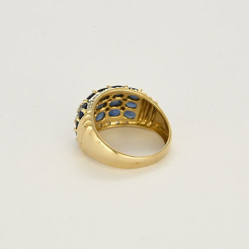 Bague 53 Bague en Or jaune & blanc 18k 58 Facettes DINA0288