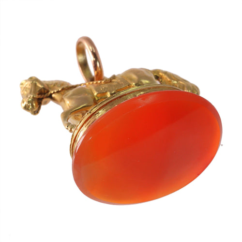 Pendentif Pendentif cheval vintage en or 18 carats : élégance victorienne 58 Facettes 24106-0277