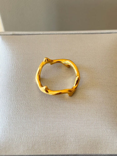 DIOR - Bague Bois de Rose or jaune