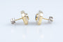 Boucles d'oreilles Boucles d’oreilles saphirs et diamants en or jaune 18k, 0,68 ct 58 Facettes BOSADOC583-107