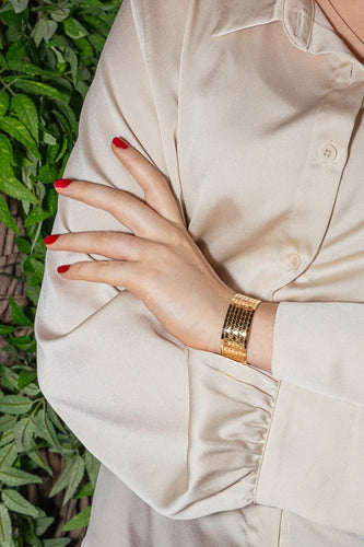 Bracelet Bracelet Manchette  Or jaune 58 Facettes 4529046CN