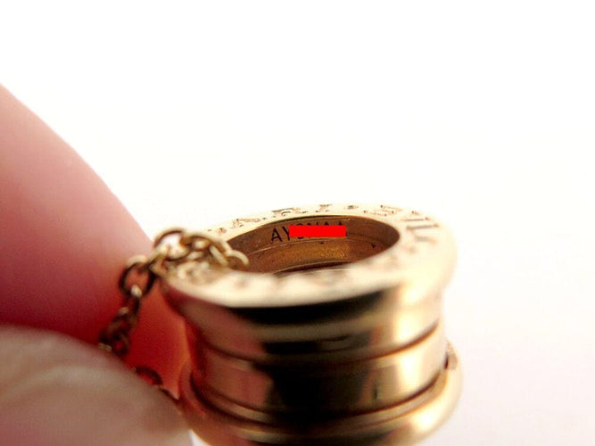 Collier collier BULGARI b.zero 1 pendentif 352814 41cm or jaune 18k 58 Facettes 268219