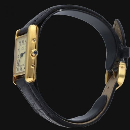 Montre Cartier Montre Tank Vermeil 58 Facettes MT41710