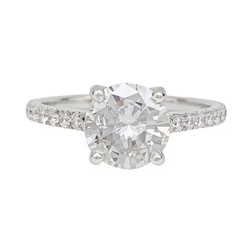 Bague 54 Bague solitaire diamant 1,53 carat. 58 Facettes 31806