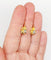 Boucles d'oreilles Dormeuses art déco or jaune et diamants 58 Facettes A05807