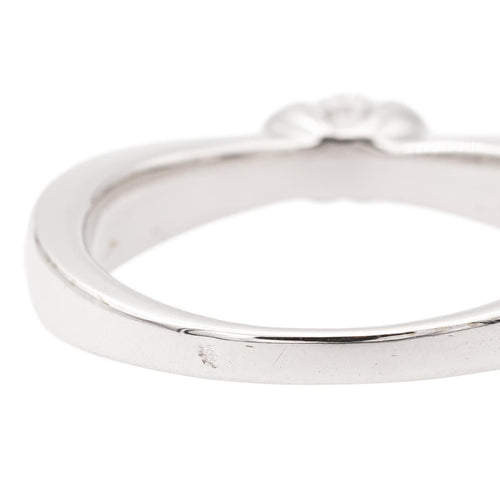 Bague 53 Balmain Bague Solitaire  Or blanc Diamant 58 Facettes 1950052CN