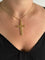 Pendentif Pendentif - croix en or ajouré 58 Facettes