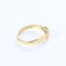 Anillo en oro amarillo con diamantes 58 Facettes 129058B