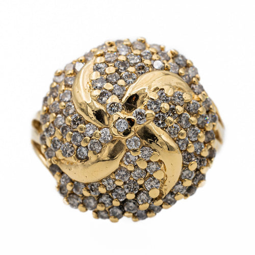 Bague 56.5 Bague  Cocktail Or jaune Diamant 58 Facettes 2468100CN