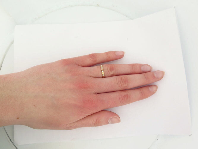 Bague 50 bague CHAUMET bee my love 081933 t50 diamants or rose 18k 58 Facettes 272597