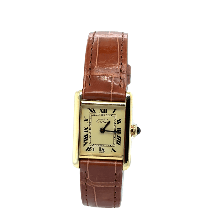 Montre Cartier - Montre Femme Tank 58 Facettes 3001/22