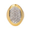 Bague 57.5 Bague Or jaune, Or blanc Diamant 58 Facettes 4148028RV