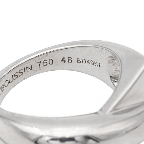 Bague 48 Mauboussin Bague En corps et encore Or blanc 58 Facettes 698542CN
