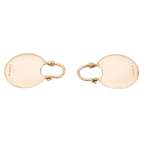 Boucles d'oreilles Ginette NY Boucles d'oreilles Donuts Hoops Or rose 58 Facettes 2678586CN