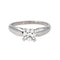 Bague 48 Bague  Solitaire Platine Diamant 58 Facettes 4387221CN