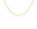 Collier Collier de perles japonaises avec fermoir en or blanc 58 Facettes 13534
