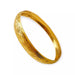 Bague Jonc gravé en or jaune 58 Facettes 330067316