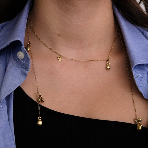 Collier Collier Bayadère en or signé Laurence Oppermann 58 Facettes 788