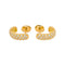 Boucles d'oreilles Or jaune Diamant