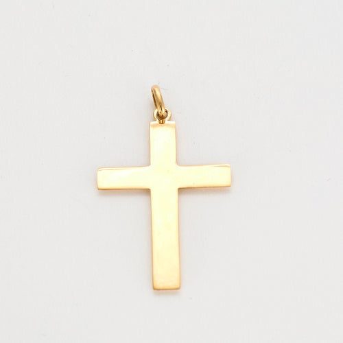 Pendentif Croix or jaune 58 Facettes 36604033