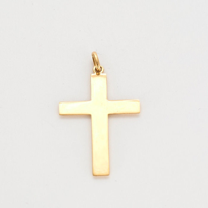 Pendentif Croix or jaune 58 Facettes 36604033