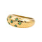 Bague 57 Bague Boule Or jaune Emeraude 58 Facettes 4931997CN