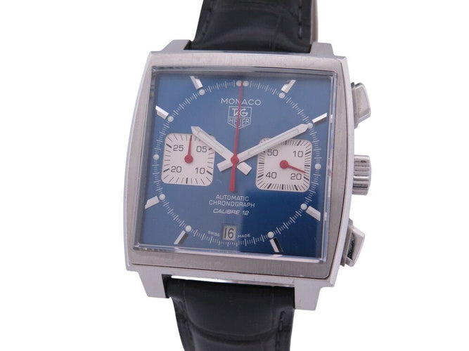Montre montre TAG HEUER monaco chronograph caw2111-0 acier 39mm automatique 58 Facettes 268035